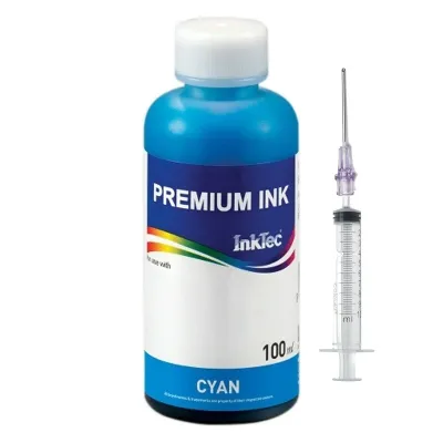 664 tinta ciano para Epson EcoTank, com seringa