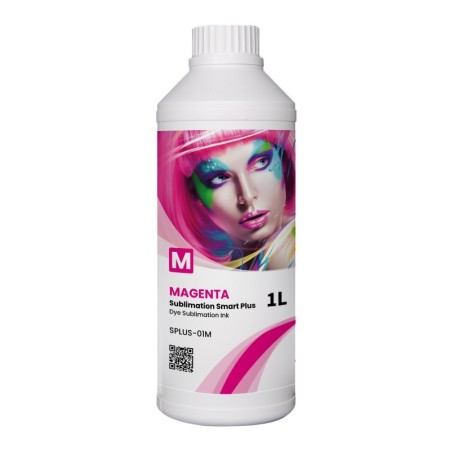 Tinta de sublimação inteligente mais GlopInk, 1 litro magenta