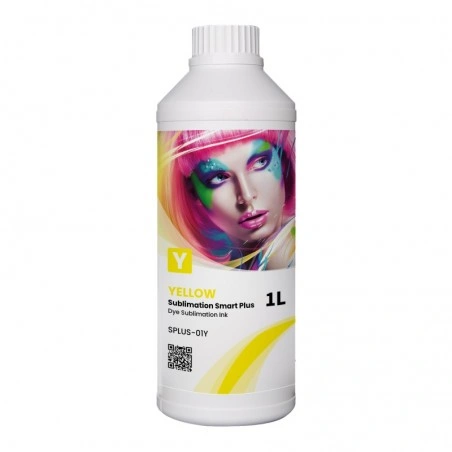 Tinta de sublimación Smart Plus de GlopInk, 1 litro amarillo