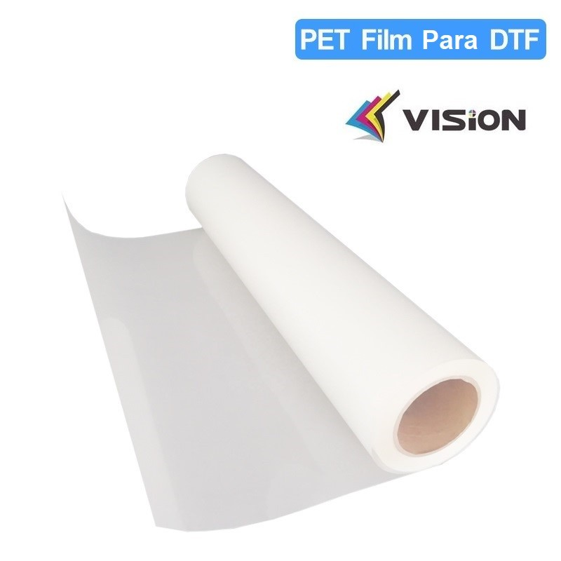 Filme DTF Descascando ou visão de decolagem quente, rolos de 30 ou 60 cm.