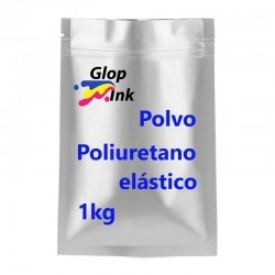 Polvo DTF termoadhesivo para DTF y sublimación. Poliuretano elástico en 1Kg