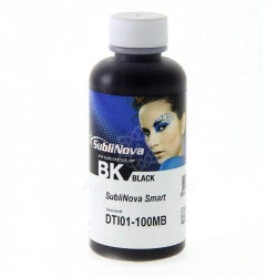 Tinta negra de sublimación SubliNova Smart de InkTec, botella de 100 ml