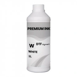 Tinta DTF GlopInk, botella de 1 Kg. Tinta DTF blanco