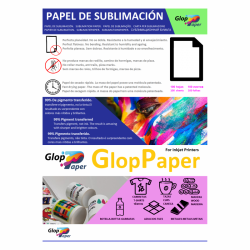 Papel para sublimación, film y vinilos sublimables