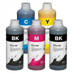 Tinta para Epson XP cartuchos 33XL y 202XL, 5 botellas de 1 litro CMY+PB+BK