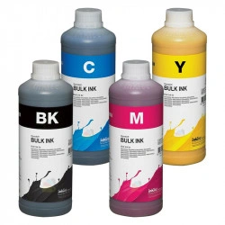 Tinta pigmentada para Epson WF cartuchos 405XL, 16XL, 27XL, 34XL y 35XL, 4 botellas de litro CMYK