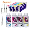 Cartuchos recarregáveis 604XL e 4 tintas de sublimação para Epson XP-2200, XP-3200, XP-4200, WF-2910
