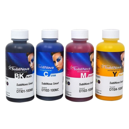 4 encres sublinova intelligentes SMART SUBLIMATION InkTec