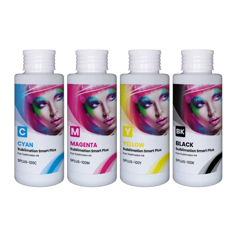 4 tintas de sublimação Smart Plus da GlopInk