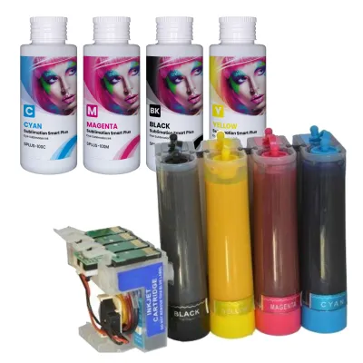604xl CISS Fleu de l'encre de sublimation pour Epson XP-2200, XP-3200, XP-4200, WF-2910, WF-2920, XP-2250, XP-3250
