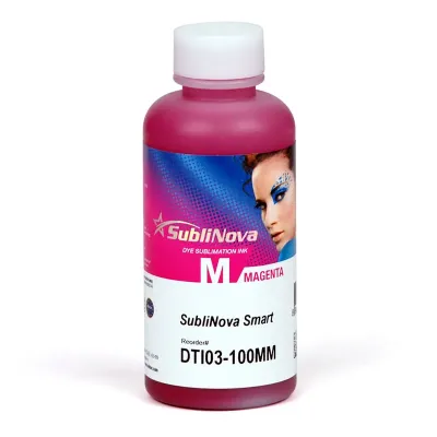 Tinta de sublimación, SubliNova Smart de InkTec, botella de 100 ml magenta