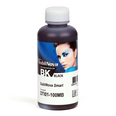 Encre de sublimation, sublinova intelligent InkTec, 100 ml bouteille noire