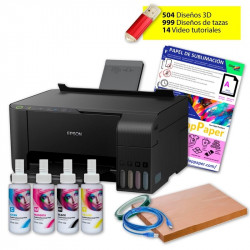 Impresora de sublimación Epson EcoTank A4 (con escáner) con tinta Smart Plus