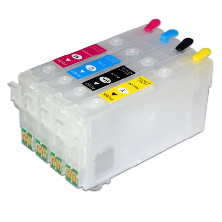 405, 405xl, cartuchos recarregáveis Epson WF-7310, WF-7830, WF-7840, WF-4820, WF-3820