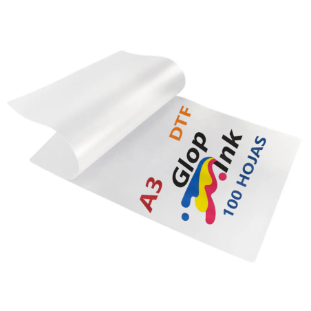 Film DTF A3, 100 feuilles GlopInk, décollage chaud