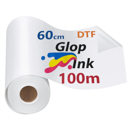 Film DTF Pelage ou décollage chaud GlopInk, Rouleau de 60