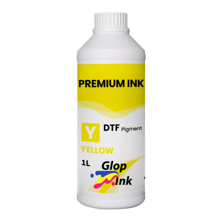 Encre DTF jaune GlopInk 1 litre