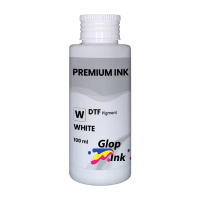 Tinta DTF GlopInk, 100 ml branco