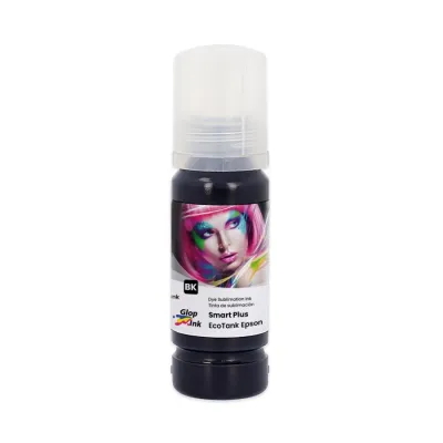 Tinta de sublimação para EcoTank, Smart Plus da GlopInk, frascos de 70 ml 2