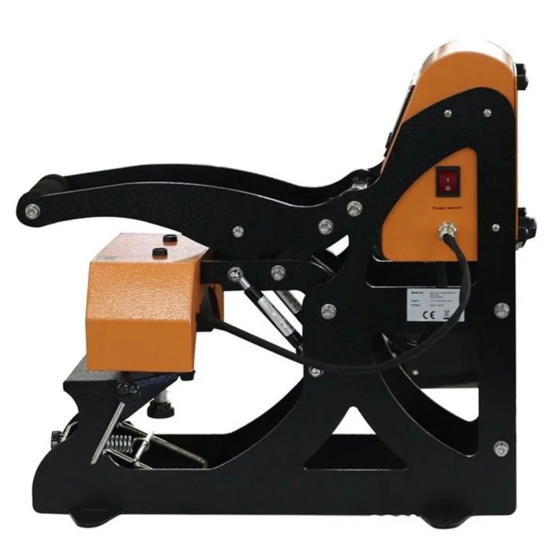 Plancha para transfer, sublimación y DTF Obrei 10x20cm, gorras y artículos pequeños 2 en 1