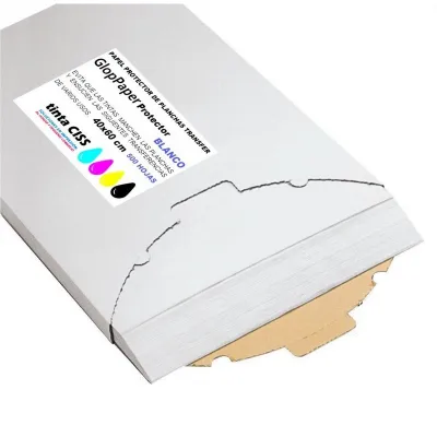 Papel protetor de silicone branco 40 x 60 cm 500 folhas