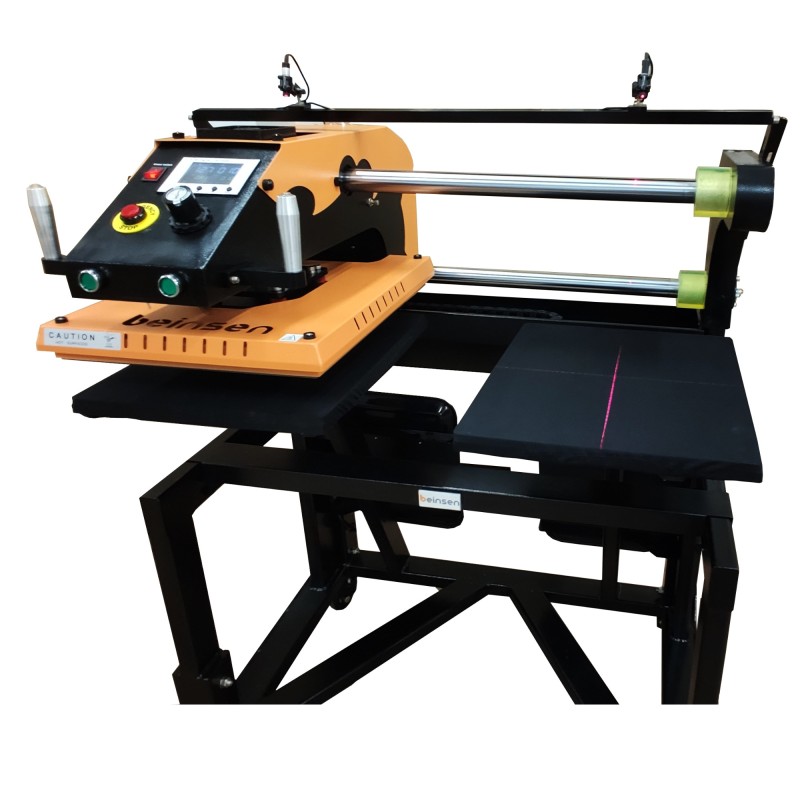 Ferro para transferência, sublimação e DTF Queda 40x50cm pneumático