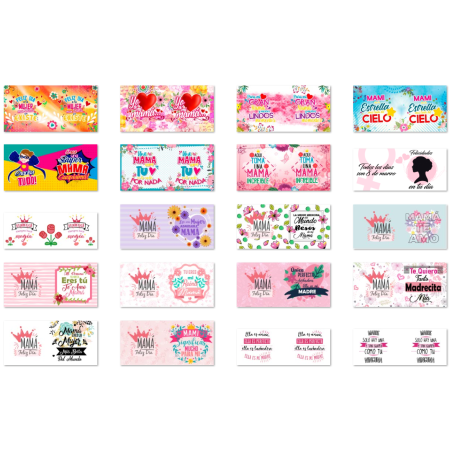 164 modèles et conceptions pour les tasses de sublimation de la fête des mères 2