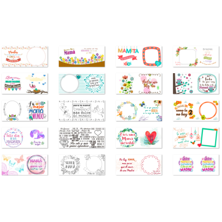 164 plantillas y diseños para tazas de sublimación del Día de la Madre 8