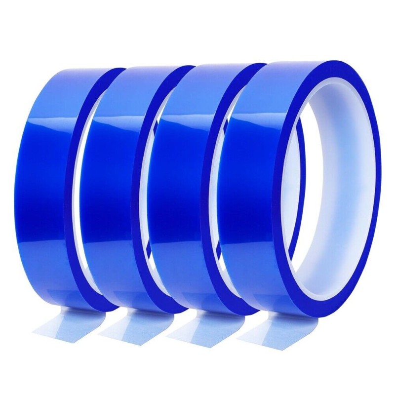 Ruban adhésif thermique bleu PET