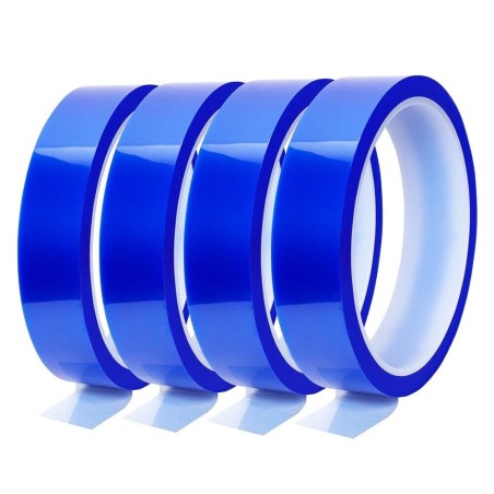 Cinta adhesiva térmica Pet azul