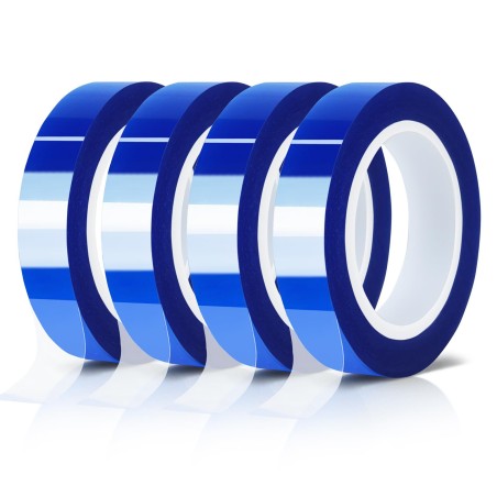 Ruban thermique bleu PET, 33 mètres x 8mm