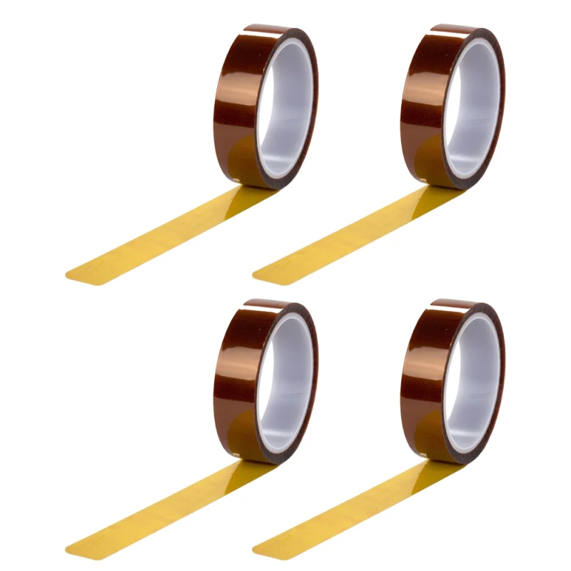 Cinta adhesiva Kapton marrón, 10 mm