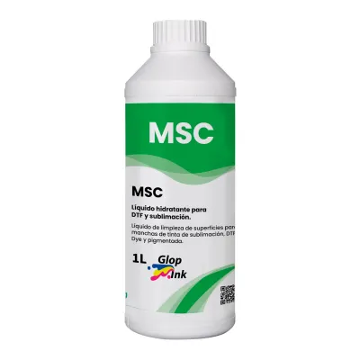 Líquido hidratante para impresoras DTF y de sublimación, MSC 1 litro