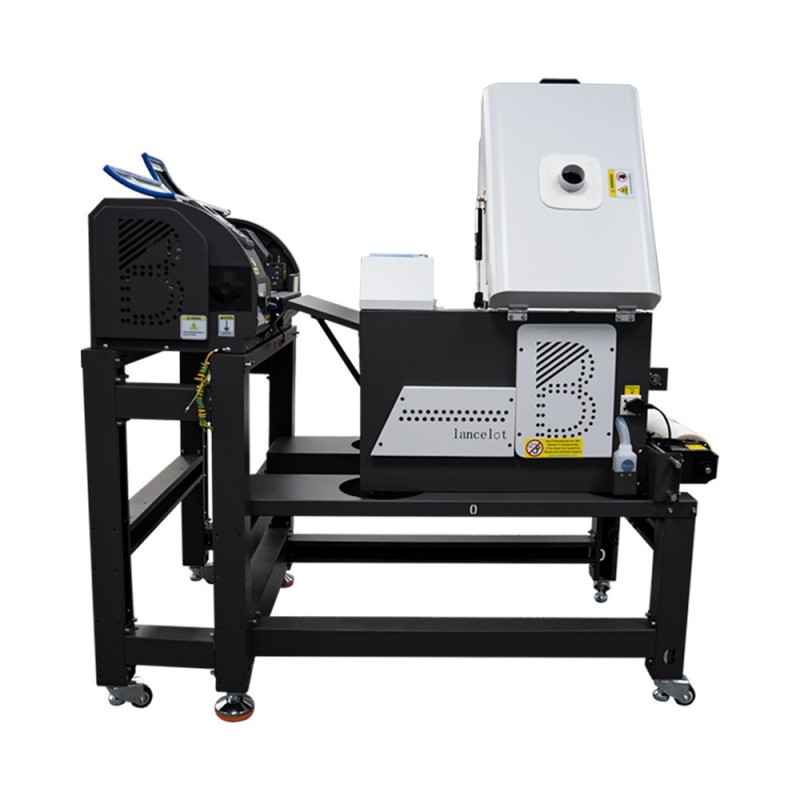 Agitador de polvo con horno de curado DTF Lancelot W30 Completa con mueble e impresora