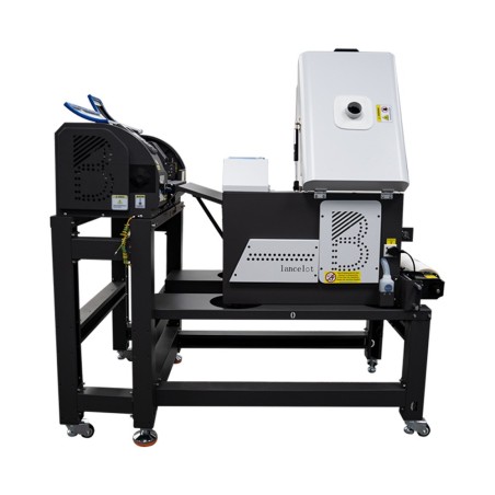 Agitateur à la poussière avec four à durcissement DTF Lancelot W30 complet avec mobilier et imprimante