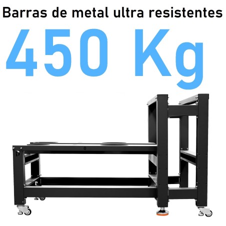 Mueble para agitador de polvo, horno de curado e impresora DTF Lancelot soporte de 450 kg.