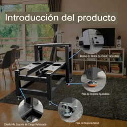 Mueble para agitador de polvo, horno de curado e impresora DTF Lancelot 6