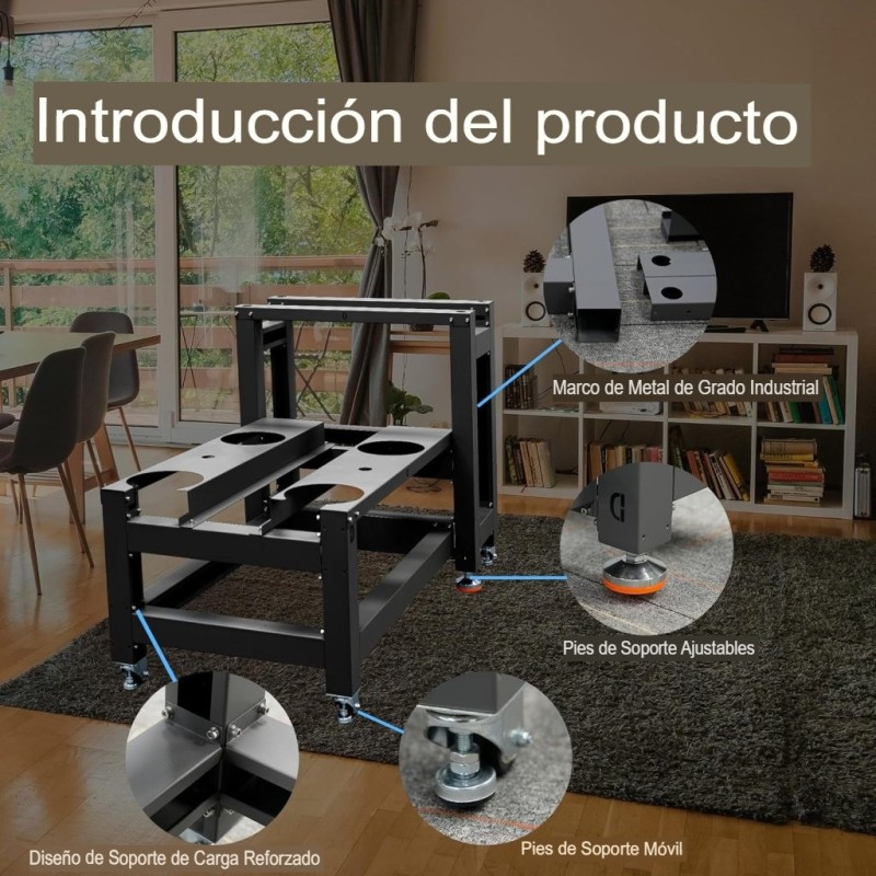 Mueble para agitador de polvo, horno de curado e impresora DTF Lancelot 6