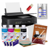 Imprimante DTF4P A4 XP-2200 avec cartouche rechargeable et kit DTF