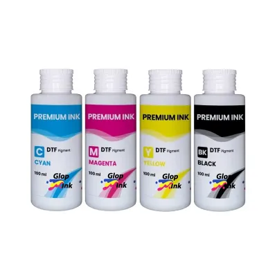 Tintas DTF GlopInk 4 botellas de 100ml