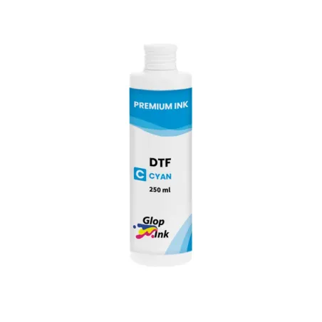 Tinta DTF cyan GlopInk 250 ml