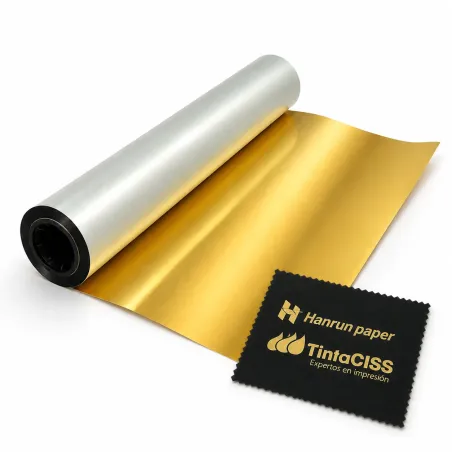 Film DTF oro bobina 30 cm, Hanrun paper