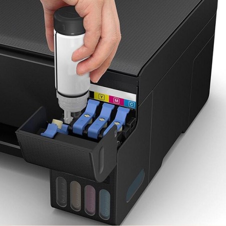 Garrafas para recarga de tinta em impressoras Epson EcoTank e Surecolor
