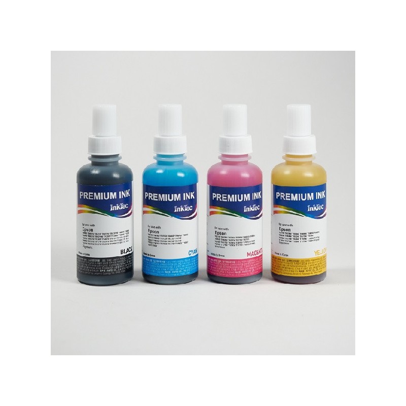 Tapónes aplicadores para introducir la tinta InkTec en impresoras Epson EcoTank