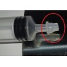 Jeringa de 12 ml con punta de goma para limpieza de cabezales y para purgado de ciss