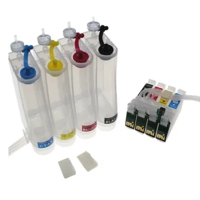 CISS 604XL pour Epson XP-2200, XP-3200, XP-4200, WF-2910, WF-2930, WF-2950