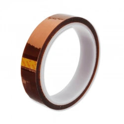 Cinta adhesiva térmica Kapton marrón, 33 metros x 10mm