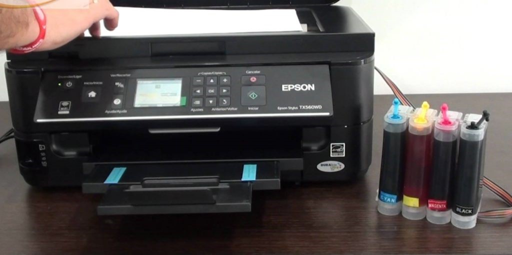 Impresora con Sistema CISS instalado